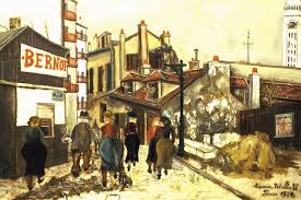 utrillo painting, La Maison Bernot